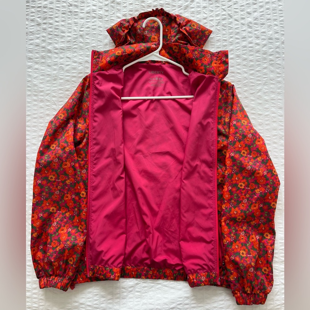 Liberty London Floral Lightweight Windbreaker Jacket, Medium - Picture 5 of 8